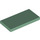 LEGO Sand Green Tile 2 x 4 (87079)