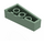 LEGO Vert Sable Pièce de monnaie Brique 2 x 4 La gauche (41768)