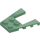 레고 샌드 그린 쐐기 그릇 4 x 4 ~와 함께 2 x 2 차단 (41822 / 43719)