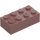 LEGO Sand Red Brick 2 x 4 (3001 / 72841)