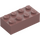 LEGO Sand Red Brick 2 x 4 (3001 / 72841)