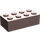 LEGO Zandrood Steen 2 x 4 (3001 / 72841)