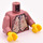 LEGO Sand rød Gilderoy Lockhart Torso (973 / 73403)