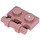 LEGO Rouge sable assiette 1 x 2 avec Manipuler (Open Ends) (2540)