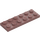 LEGO Sand Red Plate 2 x 6 (3795)