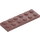 LEGO Sand Red Plate 2 x 6 (3795)