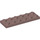 LEGO Sand Red Plate 2 x 6 (3795)