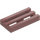 LEGO Sand Red Tile 1 x 2 Grille (with Bottom Groove) (2412 / 30244)