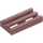 LEGO Sand Red Tile 1 x 2 Grille (with Bottom Groove) (2412 / 30244)