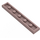 LEGO Sand Red Tile 1 x 6 (6636)