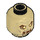 LEGO Sandman Minifigure Head (Recessed Solid Stud) (3626 / 45867)