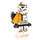 LEGO Sandtrooper mit Orange Pauldron und Sturmhaube Kopf Minifigur