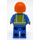 LEGO Sanitation Worker Shirley Keeper with Yellow Vest Minifigure