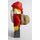 LEGO Santa Claus avec Sac à dos Figurine