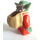 LEGO Santa Yoda Minifigur