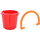 LEGO Scala Bucket with Orange Handle (33178)