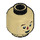 LEGO Scarecrow Minifigure Head (Recessed Solid Stud) (3626 / 49379)