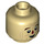 LEGO Scarecrow Minifigure Head (Recessed Solid Stud) (3626 / 49379)