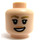 LEGO Scarlet Witch Minifigure Head (Recessed Solid Stud) (3626 / 78910)