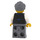 LEGO Scientist im Weste mit Grau Haar Minifigur