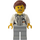 LEGO Scientist with Reddish Brown Hair Minifigure