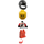 LEGO Scorpion Racer with Black Helmet with Red Visor Minifigure