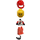LEGO Scorpion Racer with Red Helmet with Black Visor Minifigure