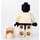 LEGO Scout Trooper (Zwart Hoofd) minifiguur
