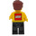 LEGO Seller mit Beard und Glasses Minifigur