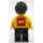 LEGO Seller avec Noir Pointu Cheveux Figurine