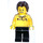 LEGO Seller with Dark Brown Hair Minifigure