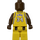 LEGO Shaquille O&#039;Neal, Los Angeles Lakers Home Uniform #34 Minifigure