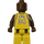 LEGO Shaquille O&#039;Neal, Los Angeles Lakers Home Uniform #34 minifiguur