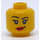 LEGO Sharon Shoehorn Minifigure Head (Recessed Solid Stud) (3626 / 16150)