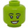 LEGO She-Hulk Minifigure Head (Recessed Solid Stud) (3274 / 104120)