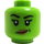 LEGO She-Hulk Minifigure Head (Recessed Solid Stud) (3274 / 104120)