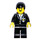 LEGO Sheriff with Black Hair and Moustache Minifigure