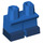 LEGO Kurz Beine mit Dark Blau shoes (41879)