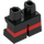 LEGO Short Legs with Red Line (16709 / 41879)