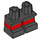 LEGO Kurz Beine mit rot Line (16709 / 41879)