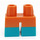 LEGO Korte benen met Turquoise Feet (37679 / 41879)