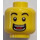 LEGO Shower Guy Minifigure Head (Recessed Solid Stud) (3626 / 61676)