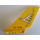 LEGO Shuttle Tail 2 x 6 x 4 with White Airline Bird and &#039;LC - 3178&#039; Pattern on Both Sides Sticker (6239)