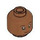 LEGO Sienna Brown Padma Patil Head (Recessed Solid Stud) (3274 / 108564)