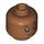 LEGO Sienna Brown Padma Patil Head (Recessed Solid Stud) (3274 / 108564)