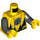 LEGO Sinestro with Yellow Lantern Suit Minifig Torso (973 / 76382)