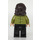 LEGO Sirius Schwarz mit Olive Grün Jacke Minifigur