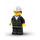 LEGO Site Manager Minifigur