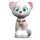 LEGO Sitting Katze mit Blau Augen und Pink Collar (73017)