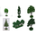 LEGO Six Trees and Bushes (The Building Toy) 430-2